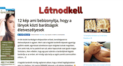 Desktop Screenshot of latnodkell.com